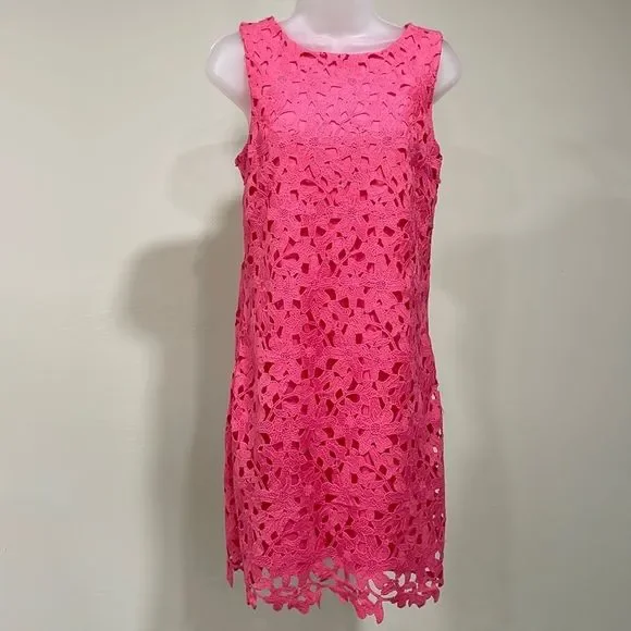 NWOT Jessica Simpson pink lace overlay dress. Size 2. (XS). NWOT Jessica Simpson pink lace overlay dress. Size 2. (XS).